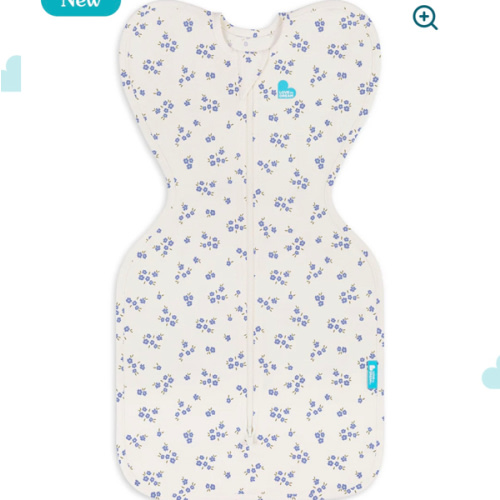 Swaddle Up™ 1.0 TOG Cotton Jacaranda Meadow