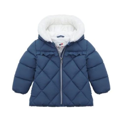 Baby Girls Soft Lining Hooded Puffer Jacket