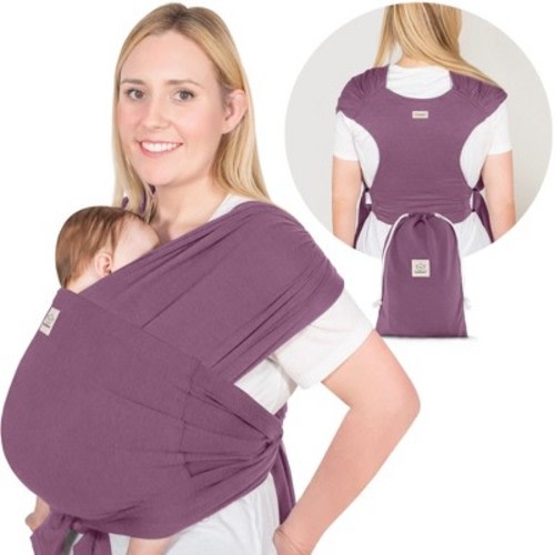 KeaBabies D-Lite Baby Wrap Carrier, Adjustable Baby Carrier, Baby Sling, Newborn, Infant, Toddler 7-44lbs