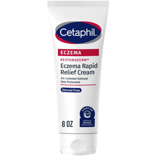 Cetaphil Restoraderm Rapid Relief Cream for Eczema Prone Skin, Unscented, 8 fl oz