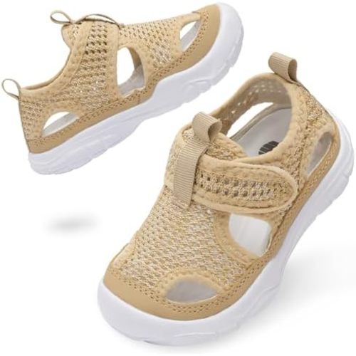 BARERUN Kids Water Shoes Boys Girls Barefoot Aqua Socks for Swim Surf Pool Beach Sport Lightweight Breathable Sandal Athletic Slip-On Sneaker for Toddler Outdoor Indoor