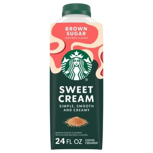 Starbucks Sweet Cream Brown Sugar Dairy Creamer - 24 fl oz