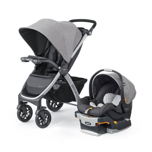 Chicco Bravo 3-in-1 Quick-Fold Trio Travel System - Parker