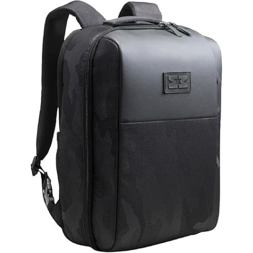 MINIMEIS HERO Backpack, Black - 7.4 Gallon Capacity - Compatible Child Shoulder Carrier & Stroller - Converts into Baby Seat