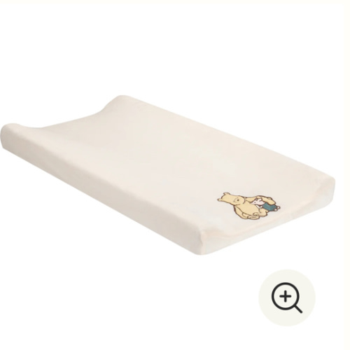 Disney Baby Storytime Pooh Soft Creamy White Changing Pad Cover – Lambs & Ivy