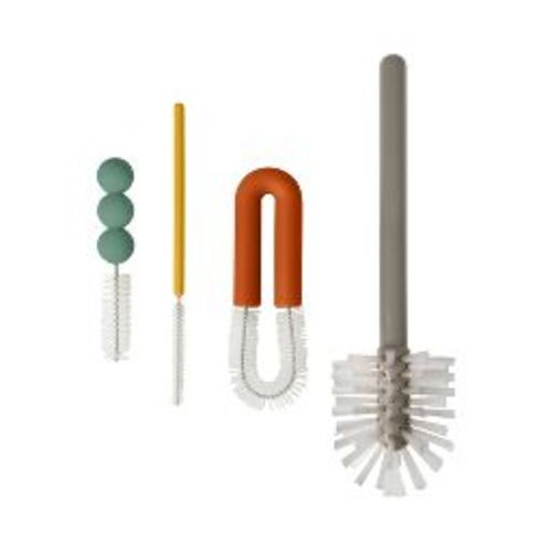 Boon Mod Baby Bottle Cleaning Replacement Brush Set - 4pk