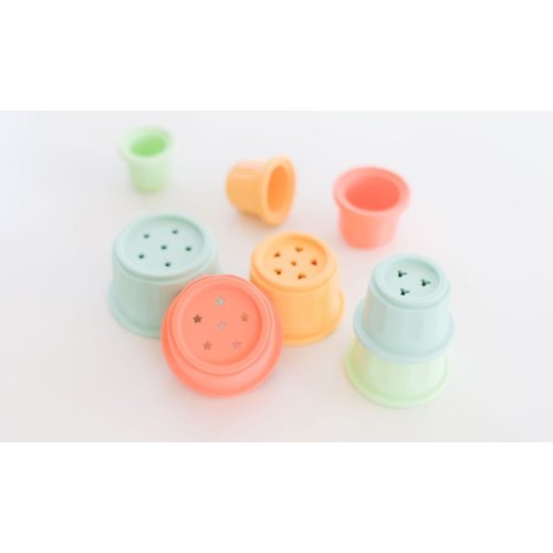 Stacking Cups silicone stacking cups by Bannor Toys