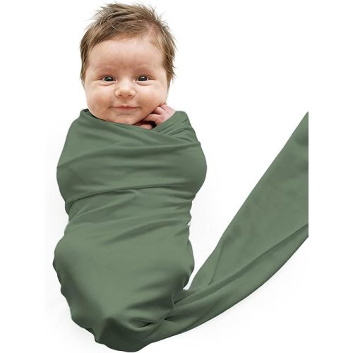 Caden Lane Baby Swaddle & Receiving Blanket, Soft, Breathable & Temperature-Regulating Bamboo Viscose Fabric for Swaddling Newborns, Gender Neutral Infant Blanket for Boys & Girls