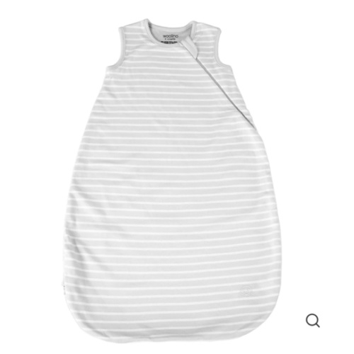 4 Season® Classic Baby Sleeping Bag, Merino Wool & Organic Cotton, Birch Gray