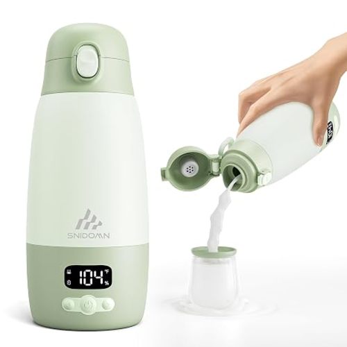 Portable Bottle Warmer for Travel,Fast Heating & Milk Warmer On The Go