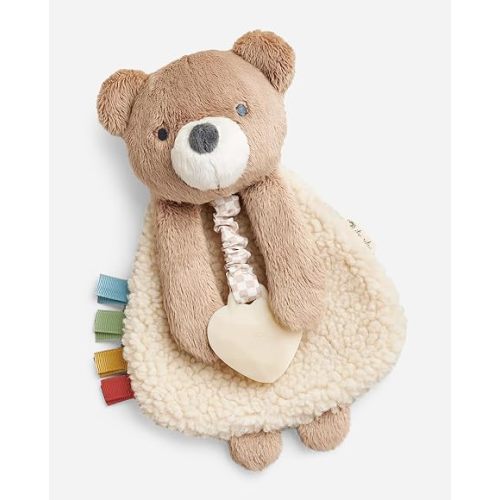 Itzy Ritzy Lovey Including Teether, Teething Relief, 0 Months & Up (Bear)