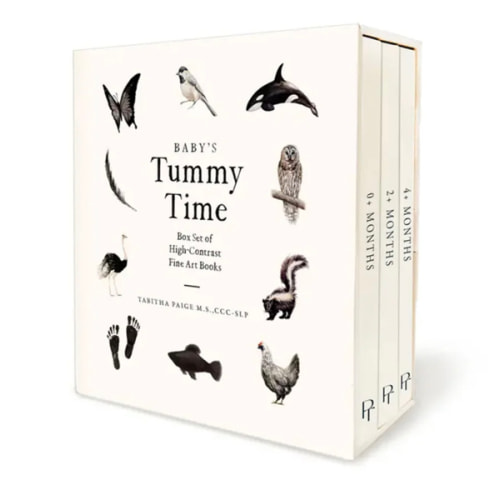 Baby's Tummy Time Book Box Set