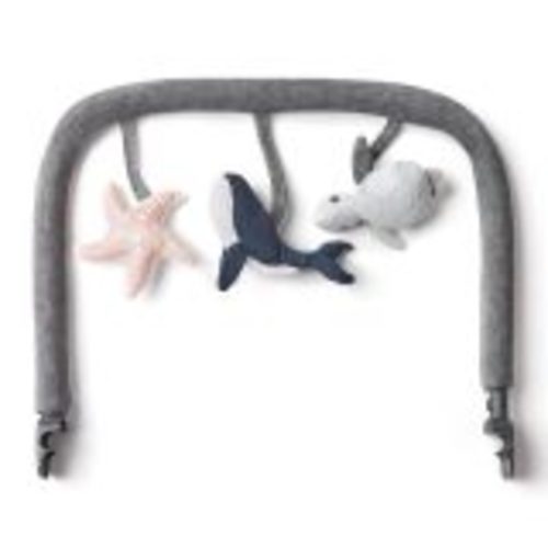 Ergobaby – Evolve 3-in-1 Bouncer Toy Bar Accessory, Ocean Wonders Charcoal Grey – Imgkiss