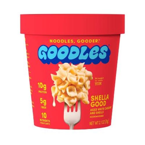 Goodles Shella Good Aged White Cheddar Protein Mac and Cheese Cup - 2.1oz