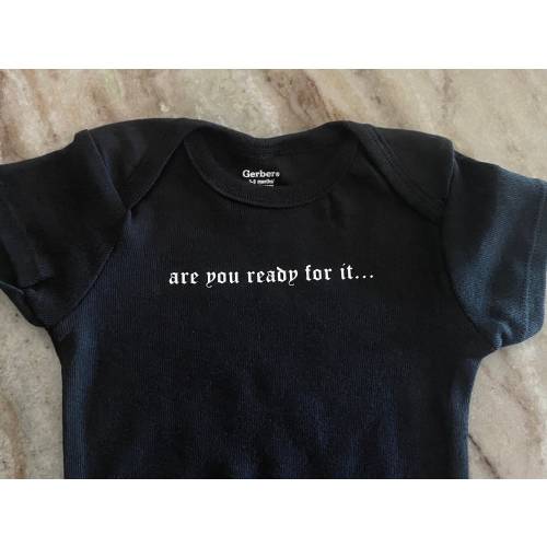 Are you Ready for it Bodysuit | baby shower gift | swiftie merch | Taylor Swift Bodysuit | eras baby | reputation