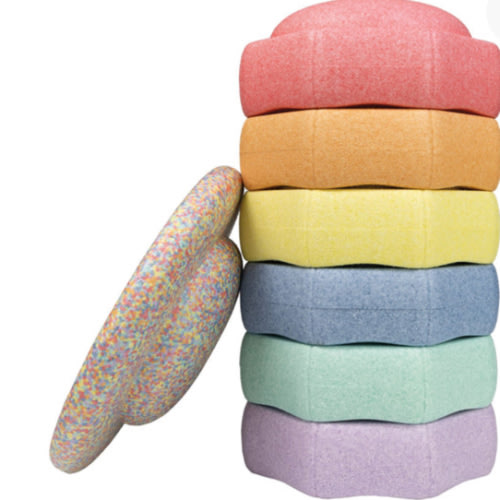 StepPebbles and FREE Balance Board | Pastel