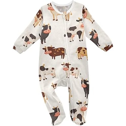 Baby Sleepers Newborn Baby One-Piece Footies for Girl Boy