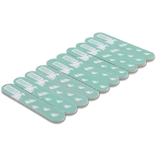 Rhoost Deluxe Baby Nail File Set (10-Pack). Soft & Gentle for Babies, Long Lasting Emery Boards Suitable for Newborns & Infants - New & Improved