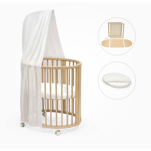 Sleepi™ 3-in-1 Convertible Crib with Mattresses and Extension Kit | Stokke® Online Shop