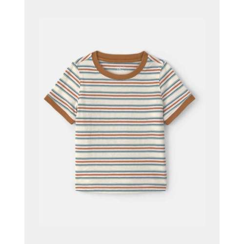 Baby Boy Striped Short-Sleeve T-Shirt | Carter's