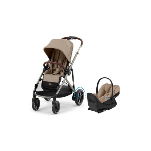 e-Gazelle S Stroller & Cloud G Pro Car Seat Travel System