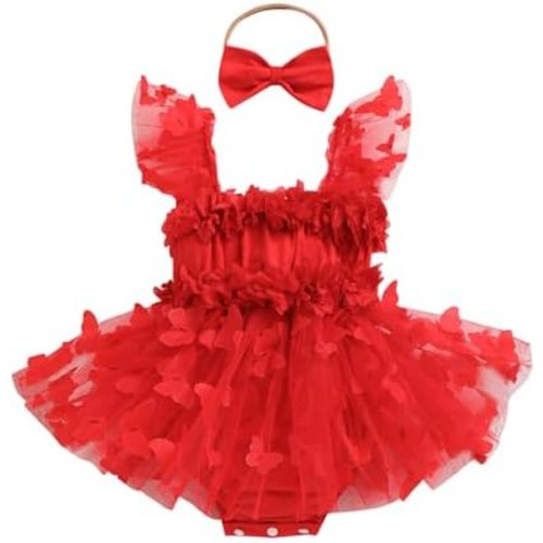 Newborn Baby Girl Romper Dress Infant Sleeveless Lace Floral Romper Bodysuit Baby Girl Summer Clothes Outfits