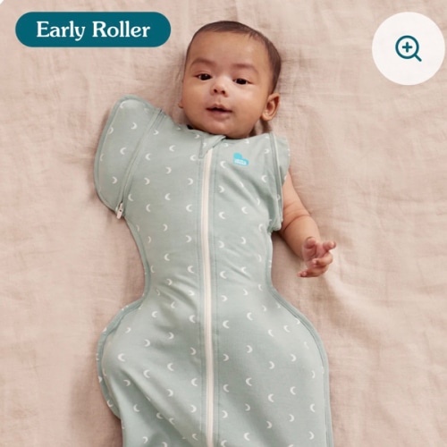 Swaddle Up™ Transition Bag 1.0 TOG Cotton Olive Moon