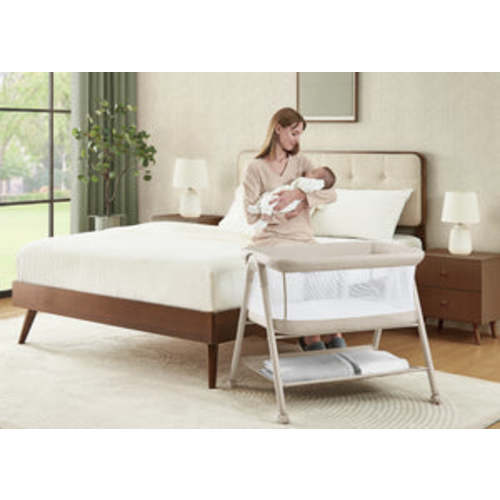 Haven AirFlow Bassinet with Breathable Mesh and Wheels