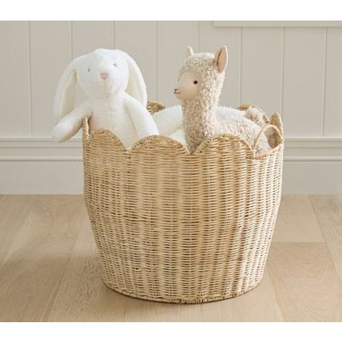 Palmer Scalloped Storage Bin, Storage Bin