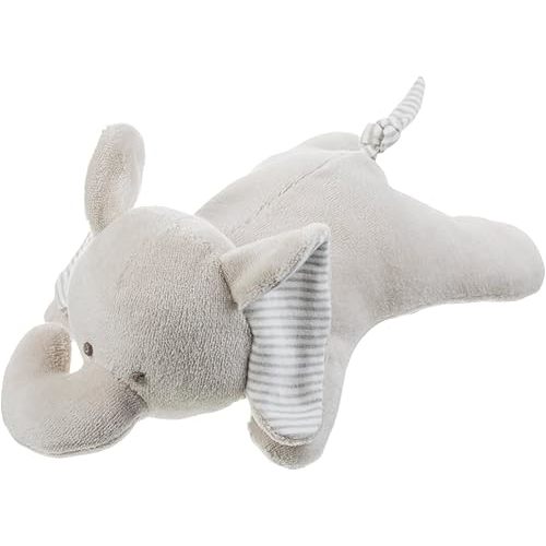 Organic Cotton Stuffed Elephant | 9.4 Inches Plush Toy Birthday Gift for Kid Boys Girls | Luxury Soft, Breathable