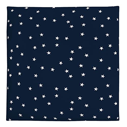Carter's Navy w/White Stars Crib Sheet