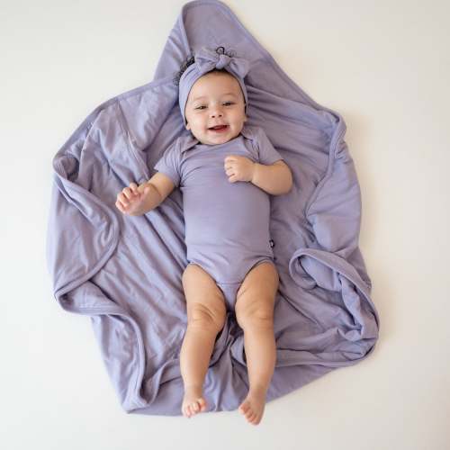 Baby Blanket in Taro 1.0