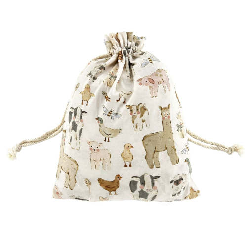 Spring Farm Bamboo Crib Sheet