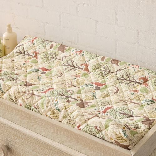Woodland Creatures Changing Pad Cover