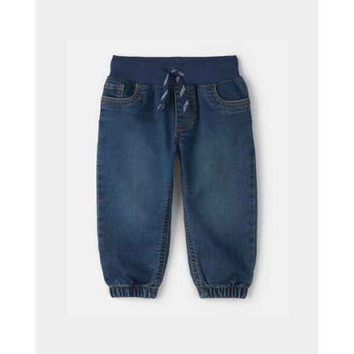 Baby Boy Denim Jogger - Dark Wash - OshKosh B'gosh | Carter's