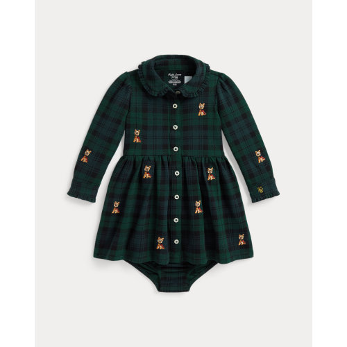 Plaid Cotton Mesh Shirtdress & Bloomer for Baby Girls | Ralph Lauren