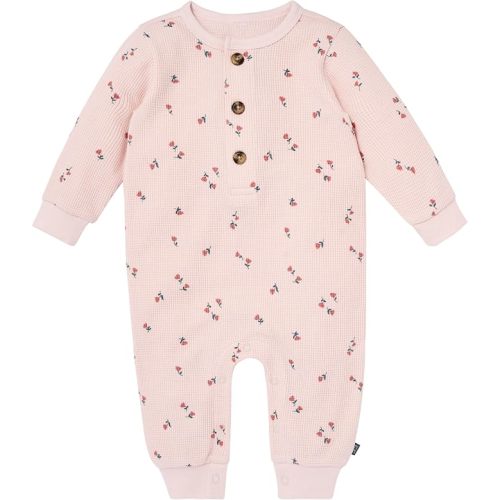 Modern Moments by Gerber Baby Henley Waffle-Knit Romper
