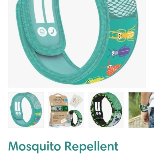 Mosquito Repellent Kids Wristband with 2 refills