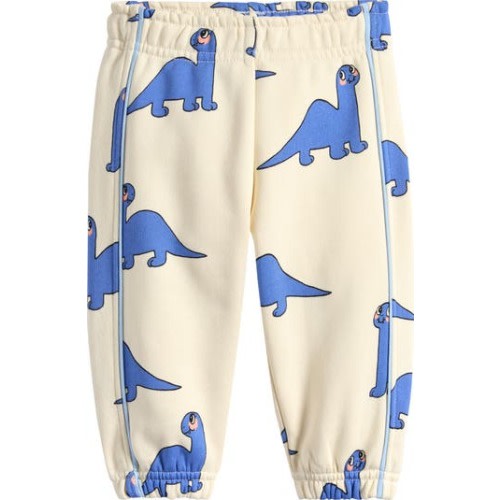 Dino Print Organic Cotton Sweatpants, 3-6M / 56-62 cm