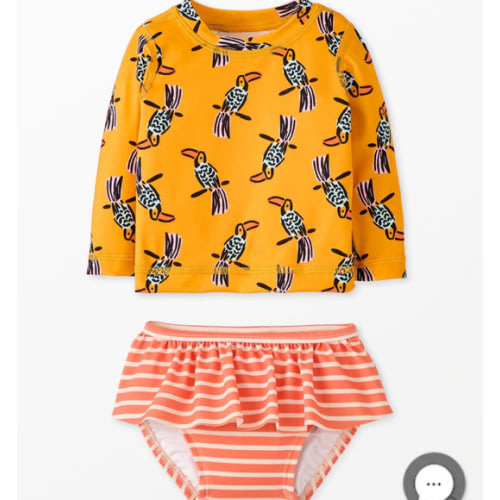Baby Rashguard & Skirted Bikini Bottom Set | Hanna Andersson