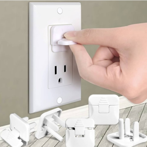 Outlet Covers Babepai 38-Pack White Child Proof Electrical Protector Safety Improved Baby Safety Plug Covers
