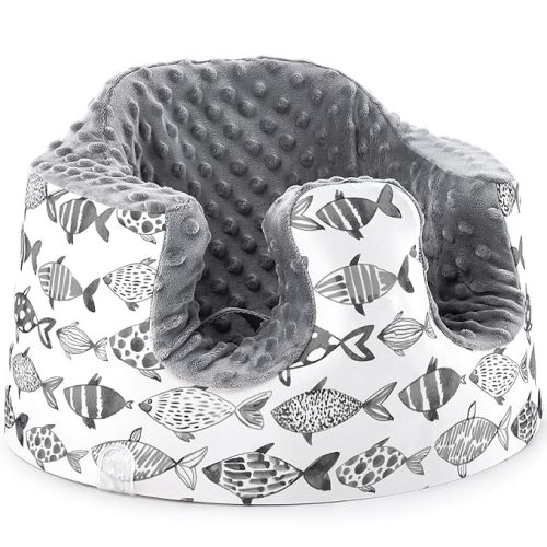 Seat Cover Compatible with Bumbo and Nuby Seat,Soft Breathable Cover for Baby Girl Boy,Cover Only