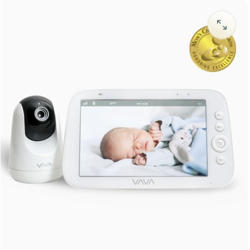 VAVA 1080P 8“ Video Baby Monitor: Big Screen, Clear Vision