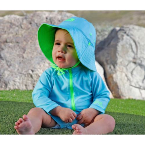 Baby Reversible Sun Hat | Baby UPF 50+ Bucket Hat – UV Skinz®