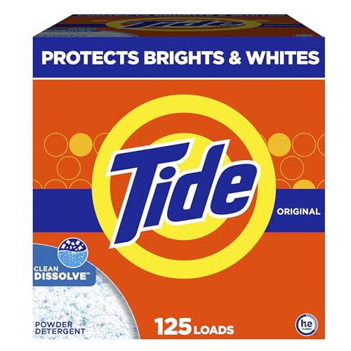 Tide Powder Laundry Detergent Original, 143 Ounce (Packaging May Vary)