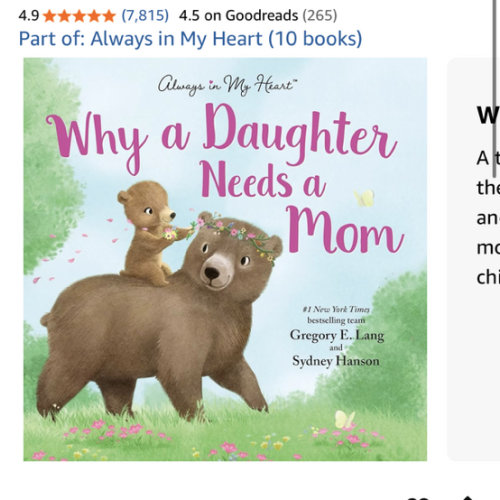Why a Daughter Needs a Mom: Celebrate Your Special Mother Daughter Bond this Christmas with this Heartwarming Picture Book! (Always in My Heart)