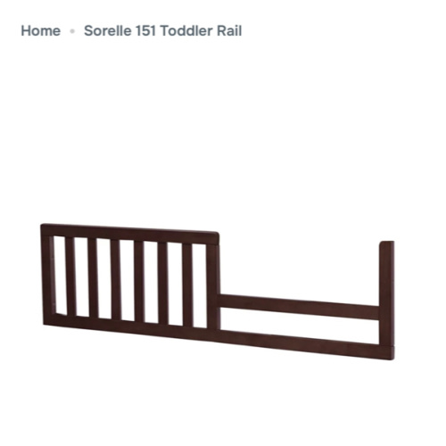Sorelle 151 Toddler Rail – Bambi Baby