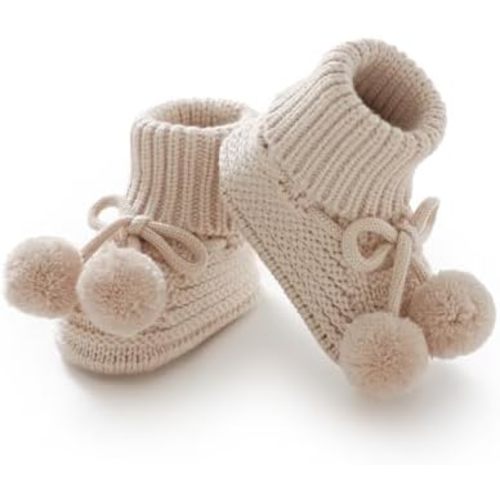 Baby Booties Knitting Newborn Boys & Girls Sock Shoes Cozy First Boots