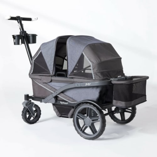 Anthem2™ Deluxe Plus 5-Point Stroller Wagon in Graphite | Gladly Family