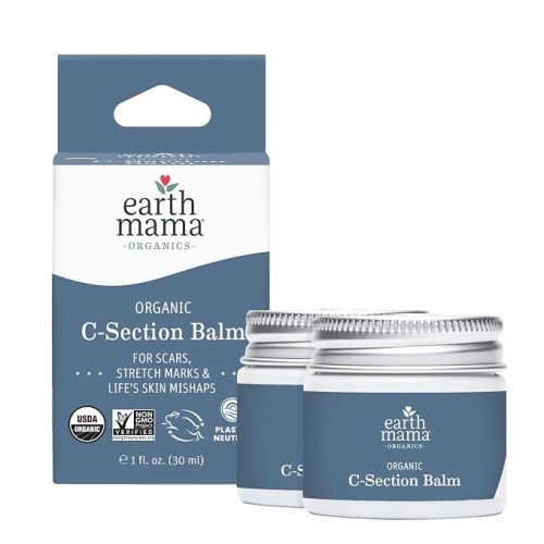 Earth Mama - Organic C-Section Balm - 1 oz (Pack of 2)